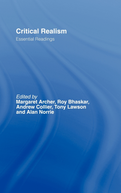 Critical Realism