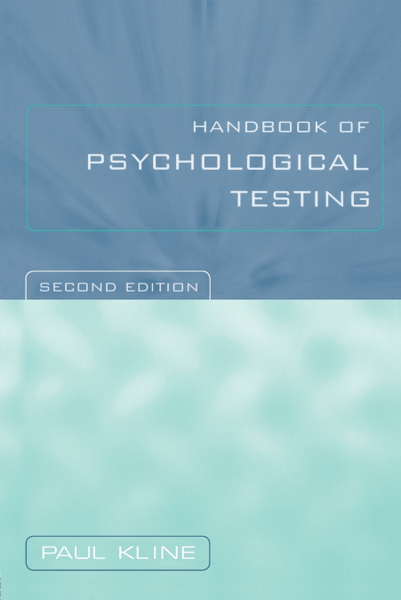Handbook of Psychological Testing