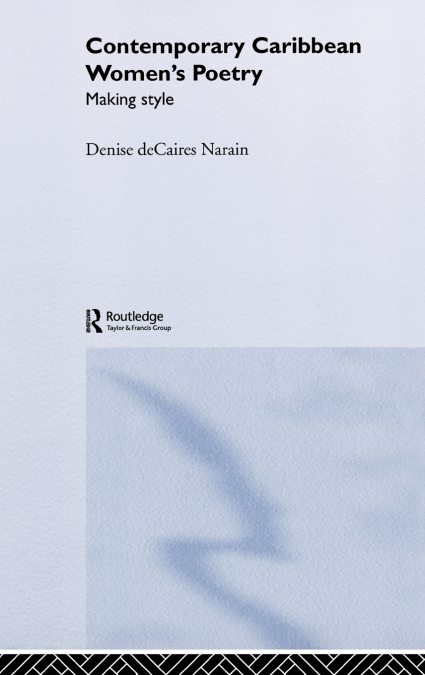Contemporary Caribbean Women’s Poetry