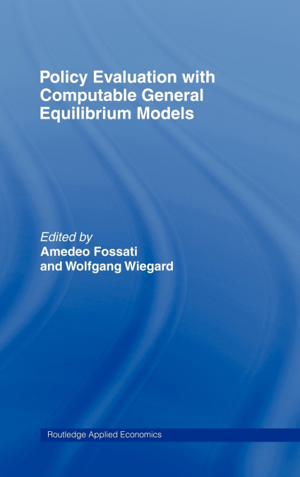 Policy Evaluation with Computable General Equilibrium Models