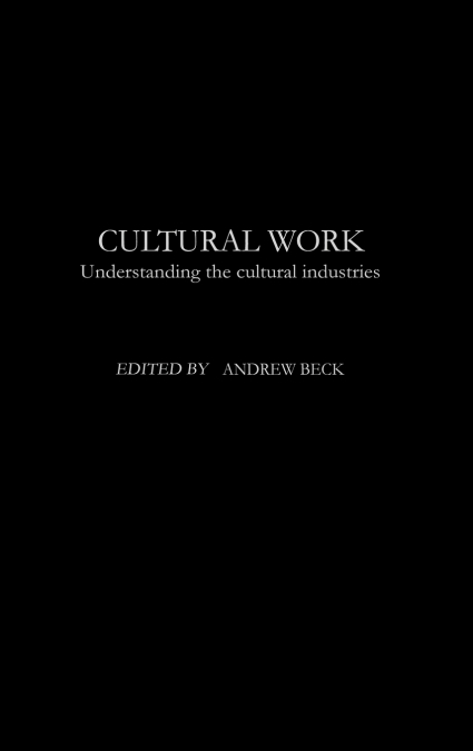 Cultural Work