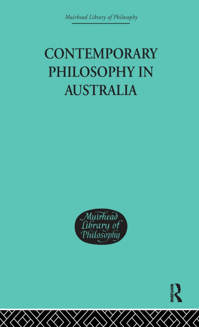 Contemporary Philosophy in Australia