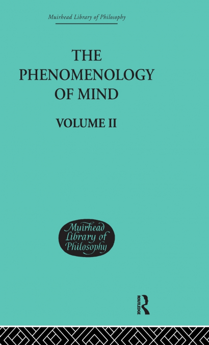 The Phenomenology of Mind