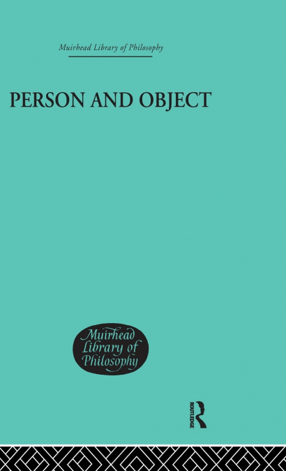 Person and Object