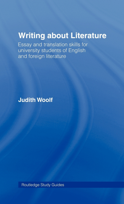 Writing About Literature