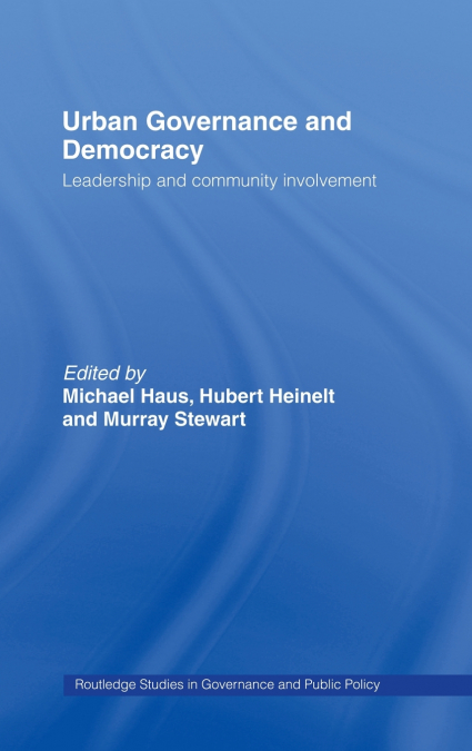 Urban Governance and Democracy