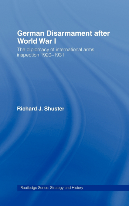 German Disarmament After World War I