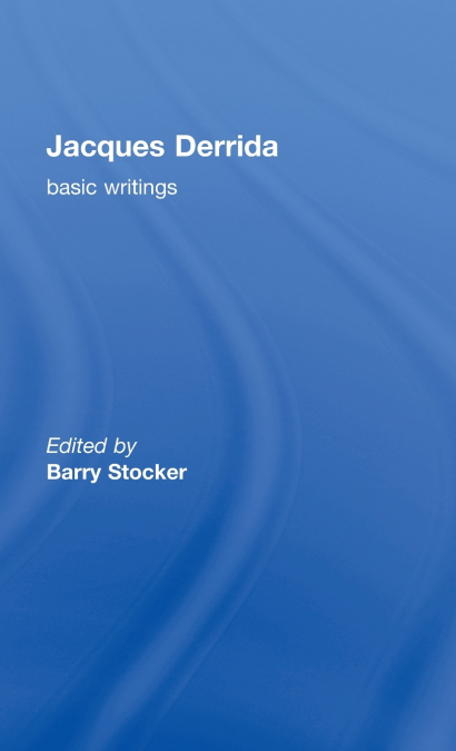 Jacques Derrida