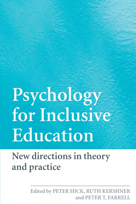 Psychology for Inclusive Education