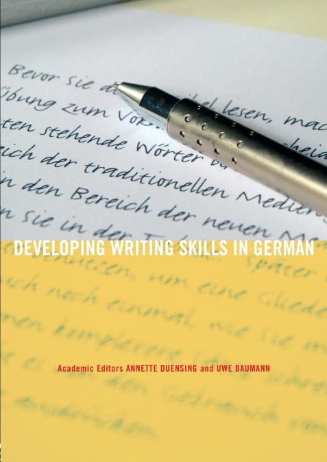 Developing Writing Skills in German