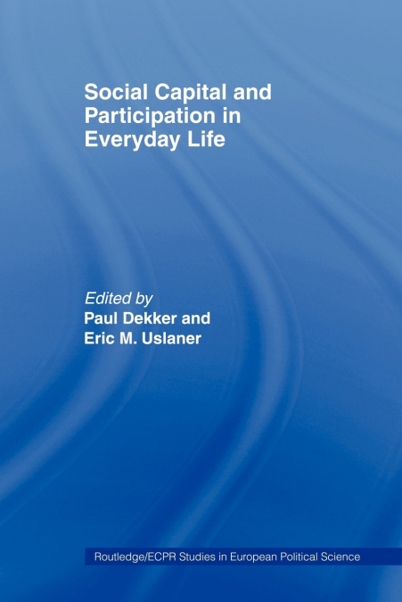 Social Capital and Participation in Everyday Life