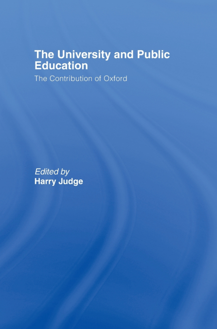 The University and Public Education