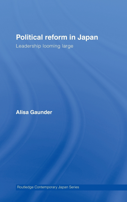 Political Reform in Japan