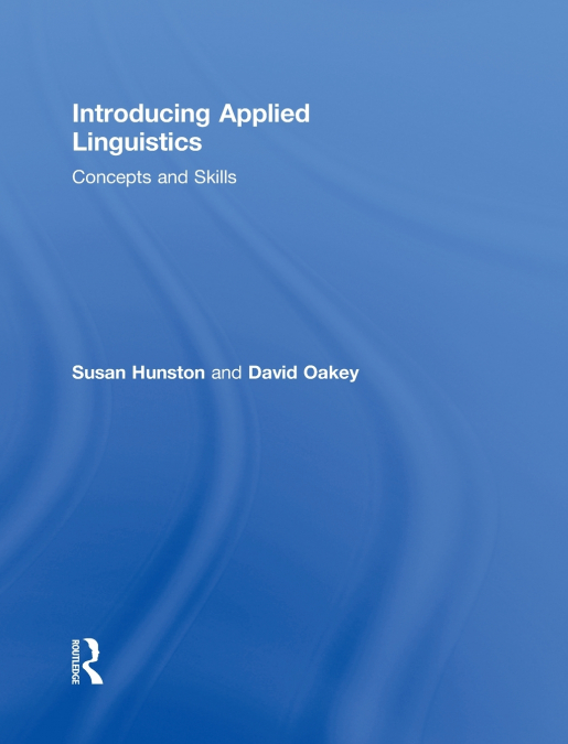 Introducing Applied Linguistics