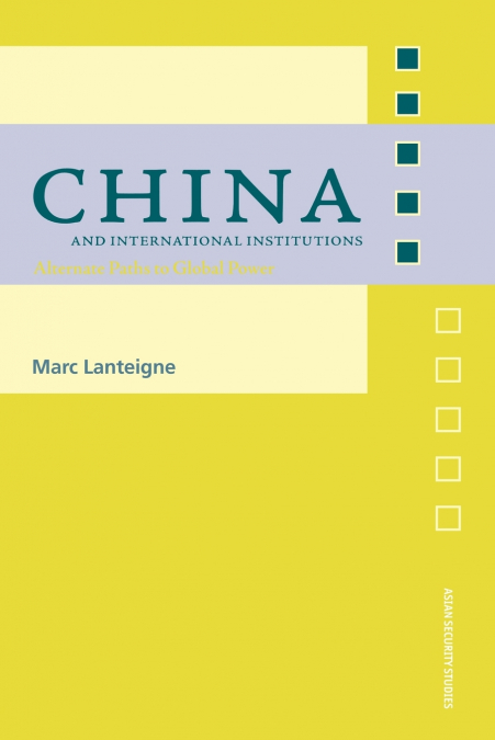 China and International Institutions
