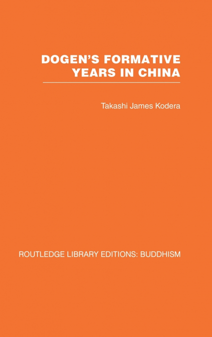 Dogen’s Formative Years