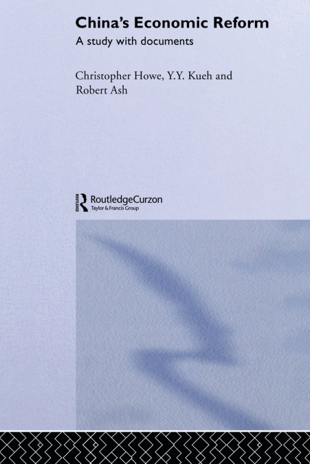 China’s Economic Reform