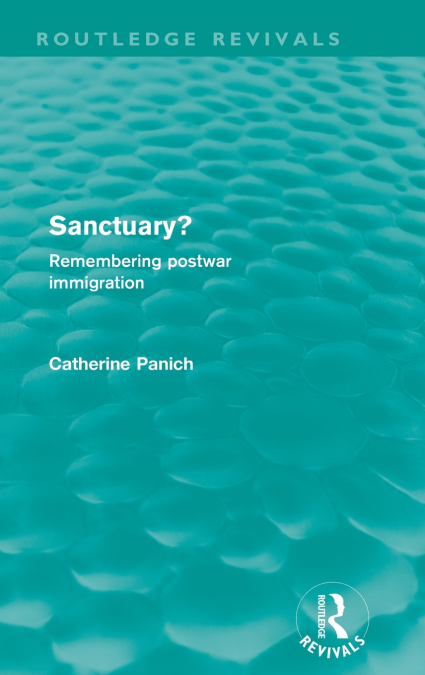 Sanctuary? (Routledge Revivals)