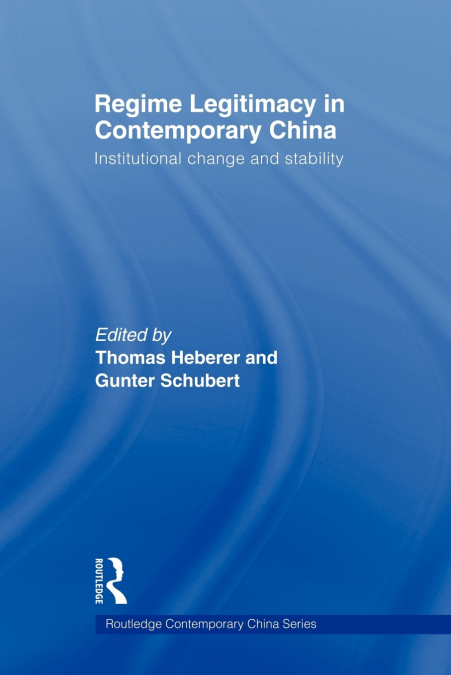 Regime Legitimacy in Contemporary China