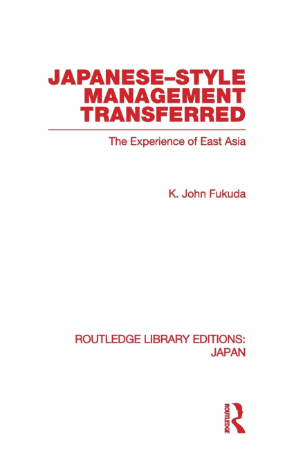 Japanese-Style Management Transferred