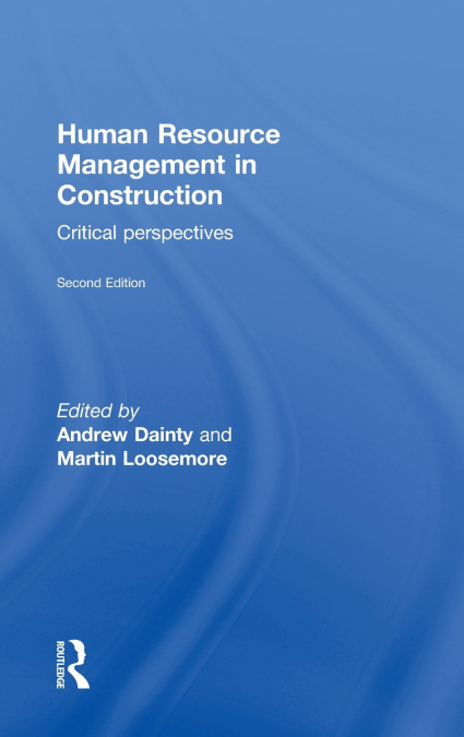 Human Resource Management in Construction