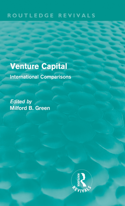 Venture Capital (Routledge Revivals)
