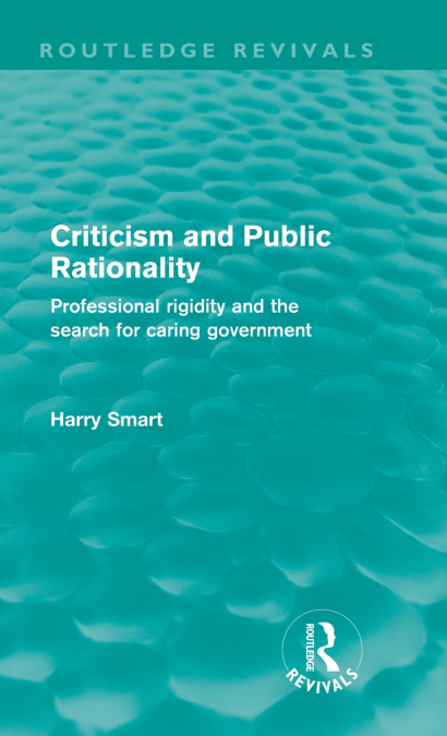 Criticism and Public Rationality