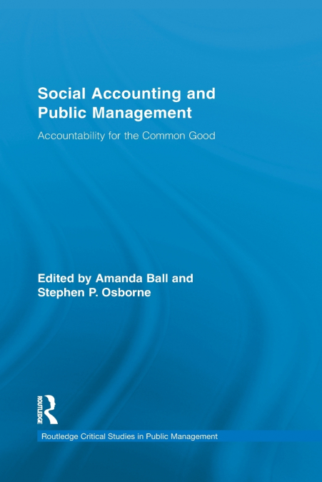 Social Accounting and Public Management