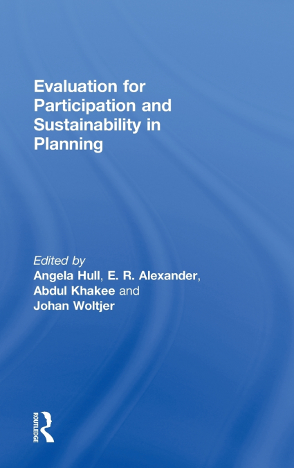 Evaluation for Participation and Sustainability in Planning