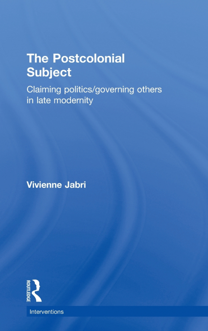 The Postcolonial Subject