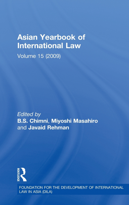 Asian Yearbook of International Law