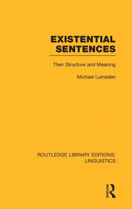 Existential Sentences