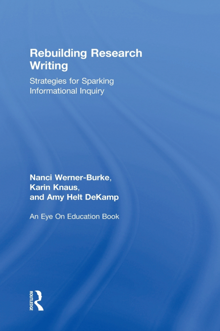 Rebuilding Research Writing