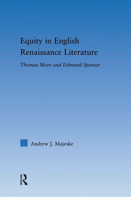 Equity in English Renaissance Literature