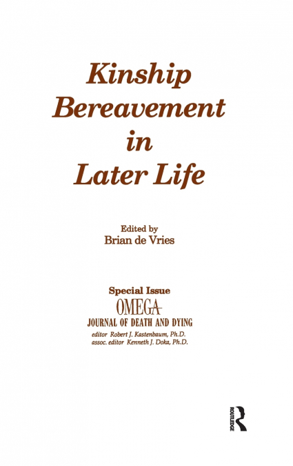 Kinship Bereavement in Later Life