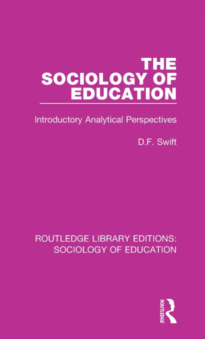 The Sociology of Education