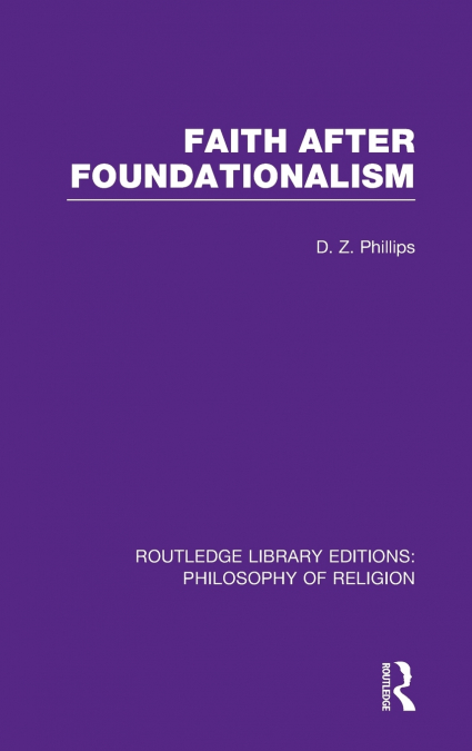 Faith after Foundationalism