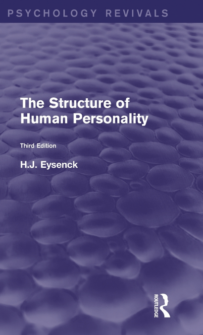The Structure of Human Personality (Psychology Revivals)