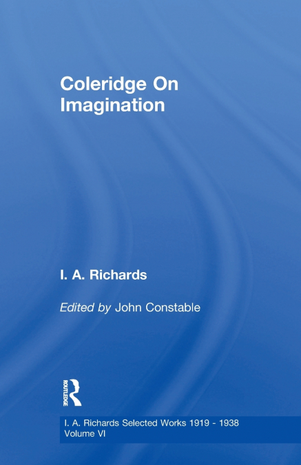 Coleridge On Imagination V 6