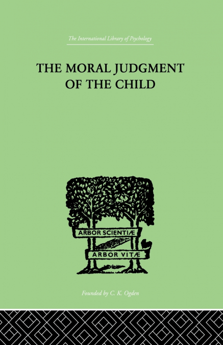 The Moral Judgment Of The Child