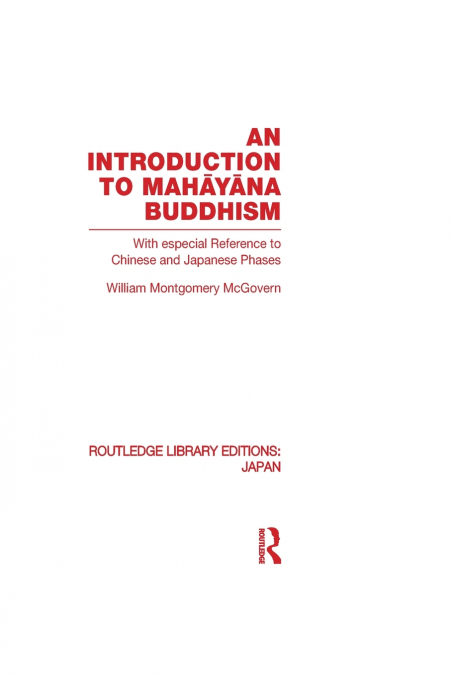 An Introduction to Mahāyāna Buddhism