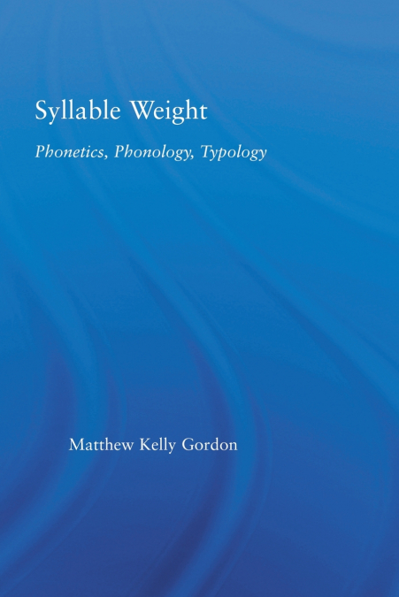 Syllable Weight