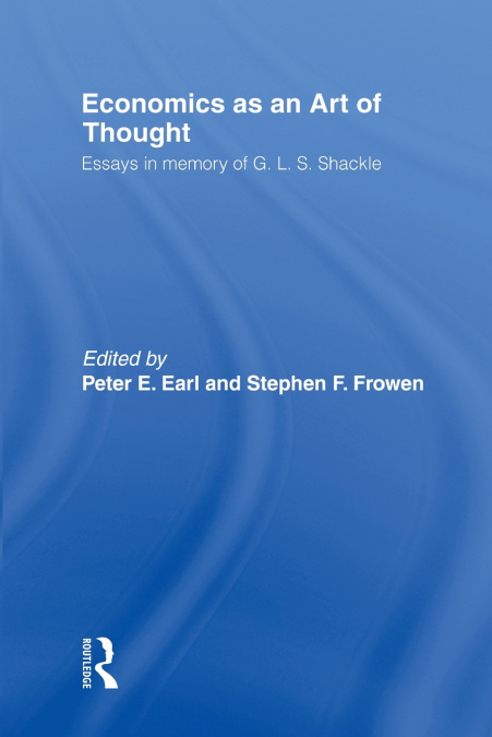 Economics as an Art of Thought