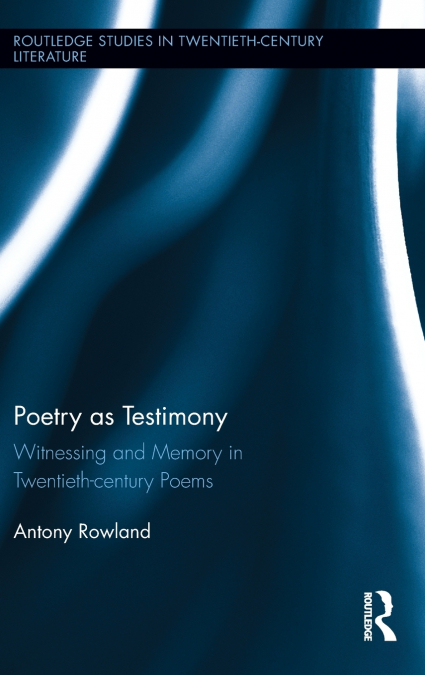 Poetry as Testimony