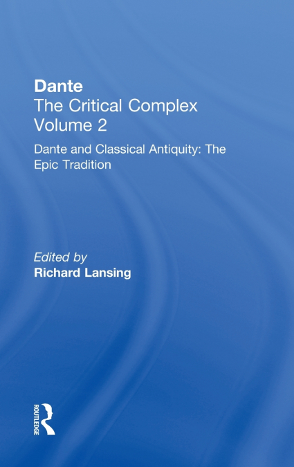 Dante and Classical Antiquity