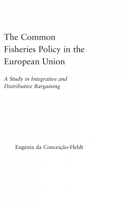 The Common Fisheries Policy in the European Union
