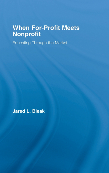 When For-Profit Meets Nonprofit