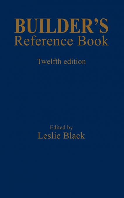 Builder’s Reference Book