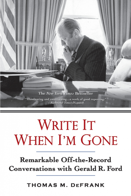 Write It When I’m Gone