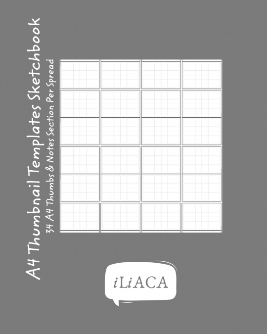 A4 Thumbnail Templates Sketchbook